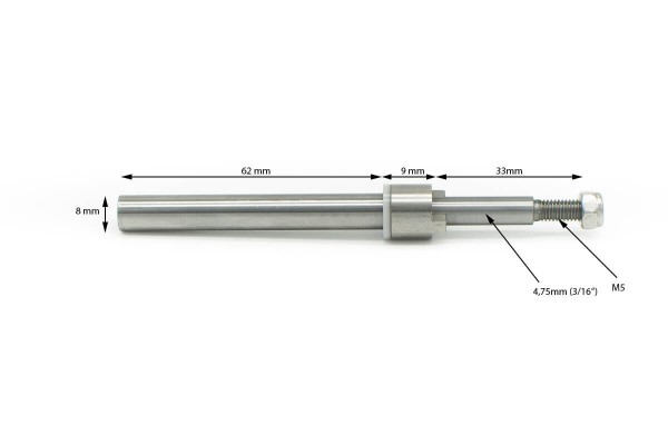 Ersatzwelle | Strut 3 | Flex 6,35mm | Prop 4,75mm